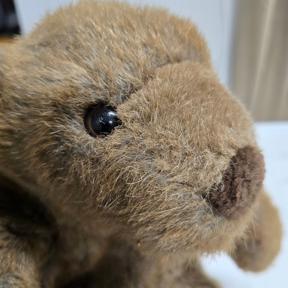 Vintage 1984‎ Animal Toy Teddy Bear Brown Plush Soft Stuffed Animal Kids - Picture 3 of 8